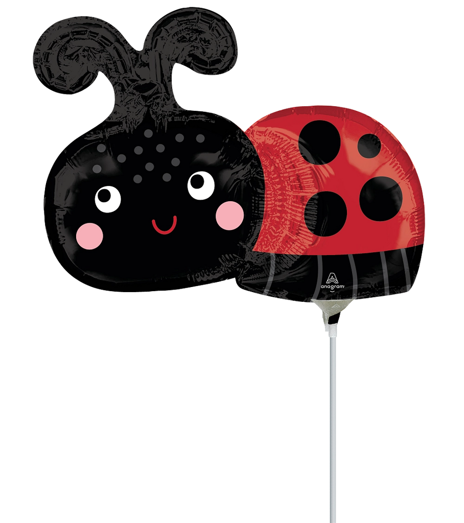 46768 Happy Ladybug foil balloons anagram 