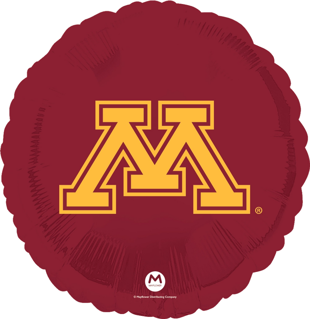 18 Inches University of Minnesota Foil Balloon