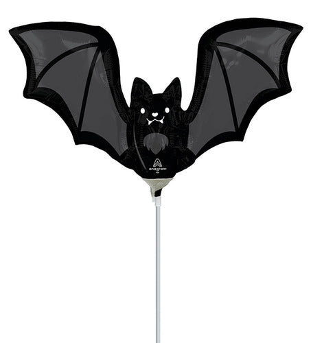 Flat Uninflated Airfill Only Mini Shape Glow Batty Bat Foil Balloon Made By Anagram Amscan Leader in Foil Balloons/MD