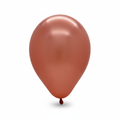 5" Metallic Copper Latex Balloon