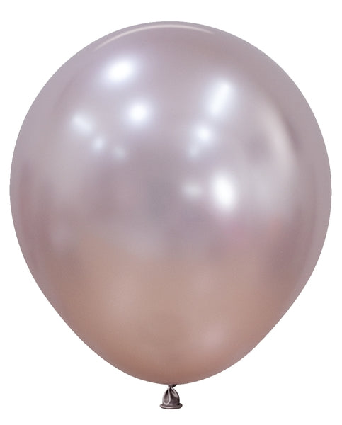 Uninflated 18" Sempertex Latex Balloons (25 Per Bag) Silk Pink Blossom Made By Semptetex Balloons Online Mississauga