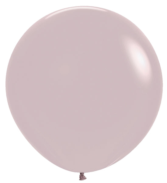 24 Inches Sempertex Latex Balloons (3 Per Bag) Pastel Dusk Rose