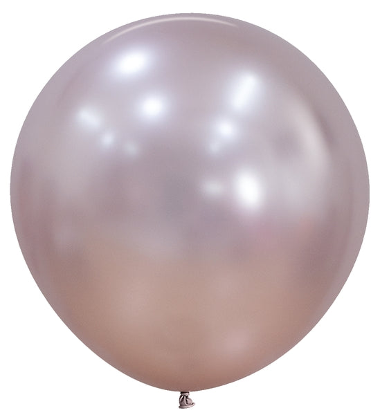 Uninflated 24" Sempertex Latex Balloons (10 Per Bag) Silk Pink Blossom Made By Semptetex Balloons Online Mississauga