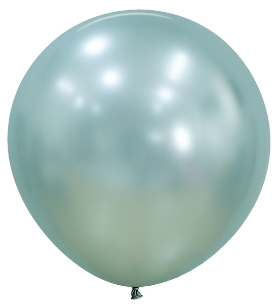 Not Inflated 24" Sempertex Latex Balloons (10 Per Bag) Silk Cool Mint Made By Semptetex Balloons Online Mississauga