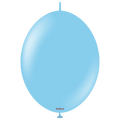 6 inches Kalisan BrandLinked Balloons Together Linking Balloons Called K Link Standard Baby Blue 50 Per Bag