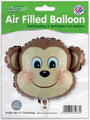 Le ballon Oaktree Mini Shape Monkey Metallic de 10 pouces se remplit uniquement d'air (les bâtonnets sont vendus séparément), est auto-scellant et est parfait pour décorer une fête dans la jungle. Emballé par Oaktree pour plus de commodité.