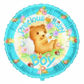 9" Airfill Precious Baby Boy Bear Balloon