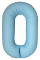 Inflated Balloons to 32". Number "0" Slimmer Design compared to other. Brands and Sizes. Color Matte Blue. Brand Flexmetal