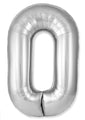 Not Inflated 32 Inches Number 0 Slimmer Design Silver Manufactured by Flexmetal