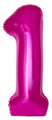 Inflated Balloons to 32". Number "1" Slimmer Design compared to other. Brands and Sizes. Color Fuchsia. Brand Flexmetal