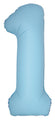 Inflated Balloons to 32". Number "1" Slimmer Design compared to other. Brands and Sizes. Color Matte Blue. Brand Flexmetal