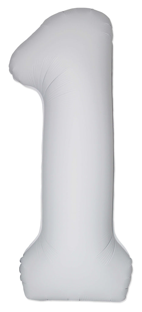 Inflated Balloons to 32". Number "1" Slimmer Design compared to other. Brands and Sizes. Color Matte White. Brand Flexmetal