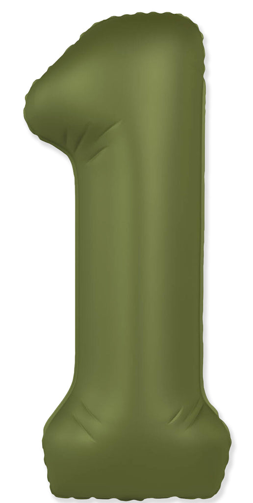 Not Inflated 32 Inches Number 1 Slimmer Design Matte Olive Green Manufactured by Flexmetal