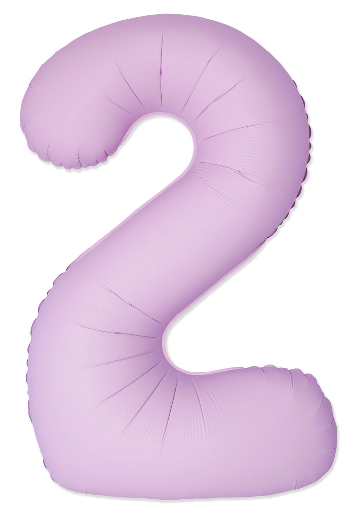 Inflated Balloons to 32". Number "2" Slimmer Design compared to other. Brands and Sizes. Color Matte Pink. Brand Flexmetal