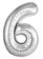 Not Inflated 32 Inches Number 6 Slimmer Design Silver Manufactured by Flexmetal