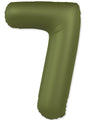 Not Inflated 32 Inches Number 7 Slimmer Design Matte Olive Green Manufactured by Flexmetal