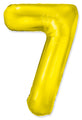 Not Inflated 32 Inches Number 7 Slimmer Design Gold Manufactured by Flexmetal