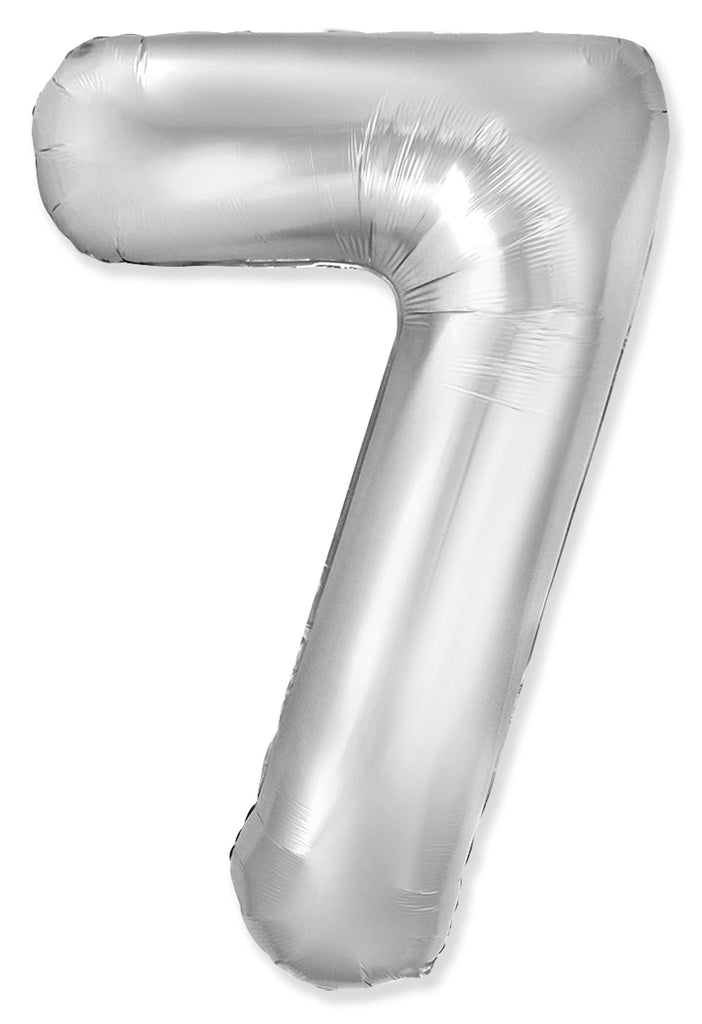 Not Inflated 32 Inches Number 7 Slimmer Design Silver Manufactured by Flexmetal