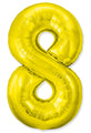 Not Inflated 32 Inches Number 8 Slimmer Design Gold Manufactured by Flexmetal