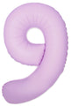 Inflated Balloons to 32". Number "9" Slimmer Design compared to other. Brands and Sizes. Color Matte Pink. Brand Flexmetal