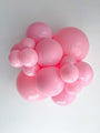 5 Inch Tuftex Latex Balloons (50 Per Bag) Baby Pink Manufacturer Inflated Image