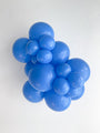 36" Blue Tuftex Latex Balloons (2 Per Bag) Manufacturer Inflated Image