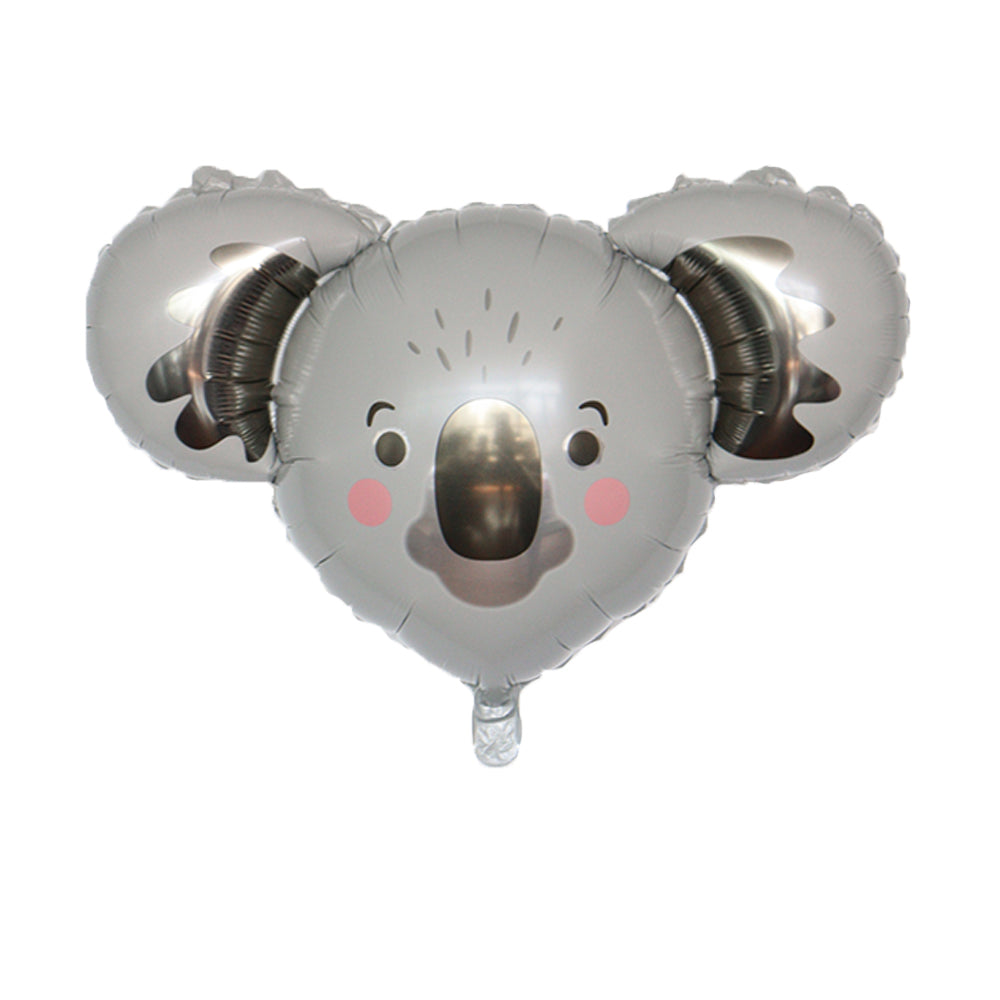 Uninflated 34 Inches Koala Bear Head Foil Balloon Manufacturered By Colour Wheel