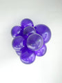11" Crystal Purple Tuftex Latex Balloons (100 Per Bag) Manufacturer Inflated Image