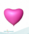 68" Supersize Decochamp Decoheart Pink Foil Balloon 735942321868