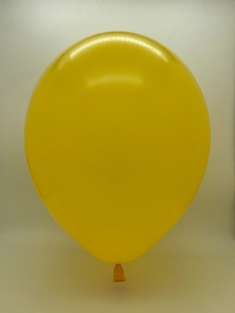 Inflated Balloons Image 260D Deco Deep Yellow Decomex Twisting Modelling Latex Balloons (100 Per Bag)