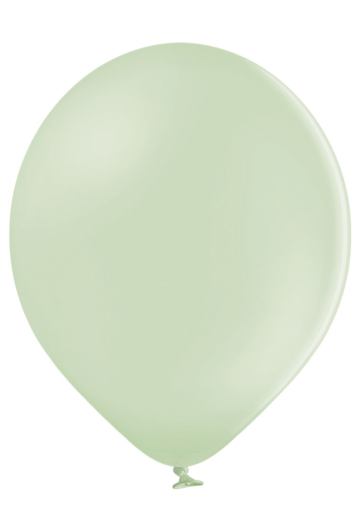 Uninflated Balloon Image 17" Ellie's Brand Latex Balloons Kiwi Kiss (25 Per Bag)