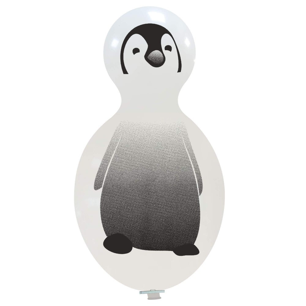 Uninflated 59 Inches Baby Penguin Single Sided (1 Per Bag) Cattex Brand Latex Balloons Manufacturered By Cattex