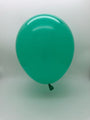 A single inflated Balloonia 260BN Professional Line Mint Green Twisting Latex Balloon floats against a plain white background.