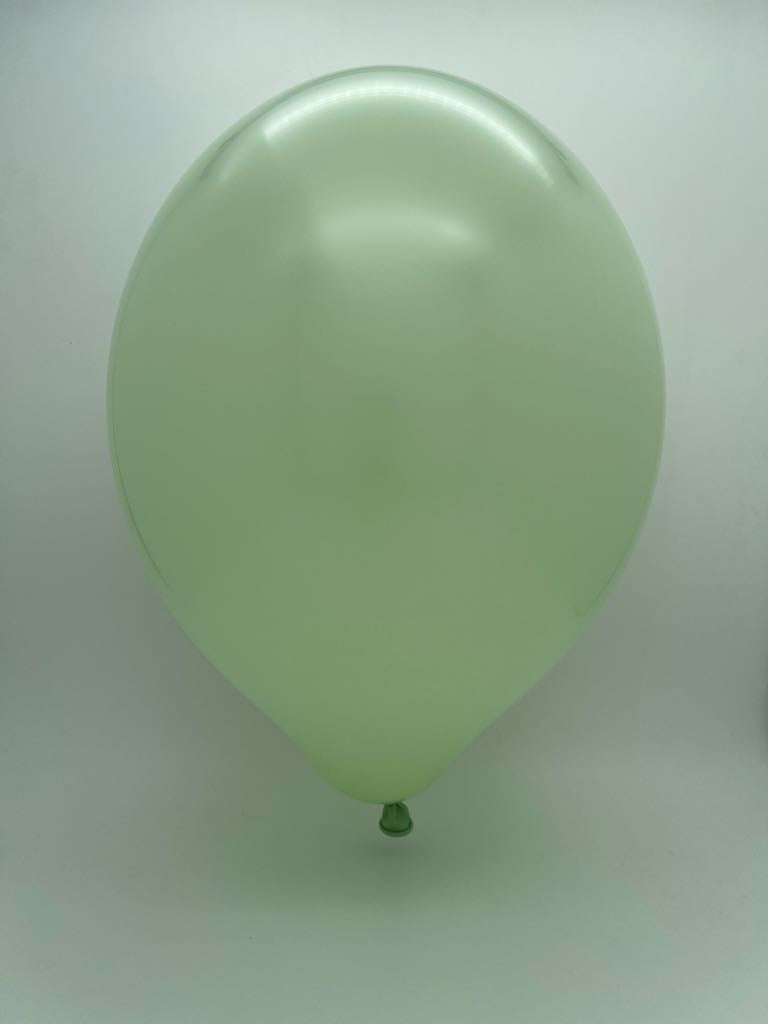 Inflated Balloon Image 36" Cattex Premium Green Tea Latex Balloons (1 Per Bag)