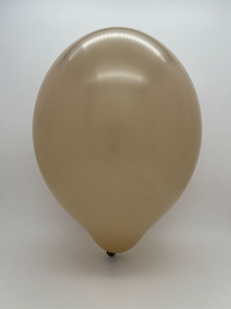 Inflated Balloon Image 36" Cattex Premium Mocha Latex Balloons (1 Per Bag)