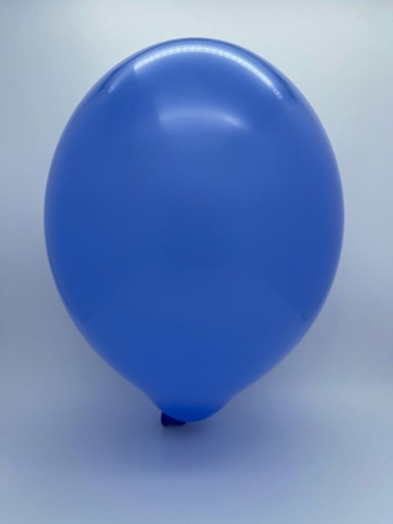 Inflated Balloon Image 36" Cattex Premium Persian Blue Latex Balloons (1 Per Bag)