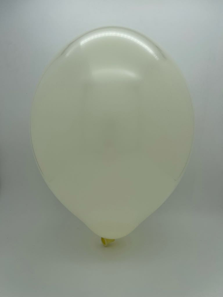 Inflated Balloon Image 36" Cattex Premium Vanilla Latex Balloons (1 Per Bag)