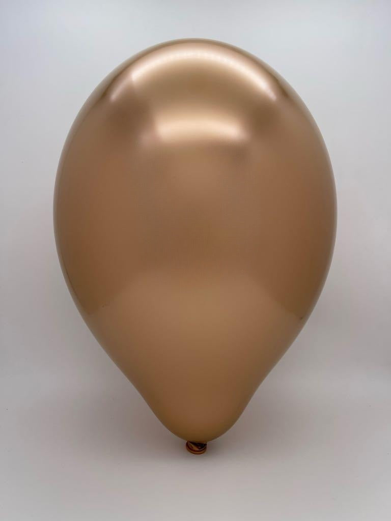 Inflated Balloon Image 13" Cattex Titanium Copper Latex Balloons (50 Per Bag)