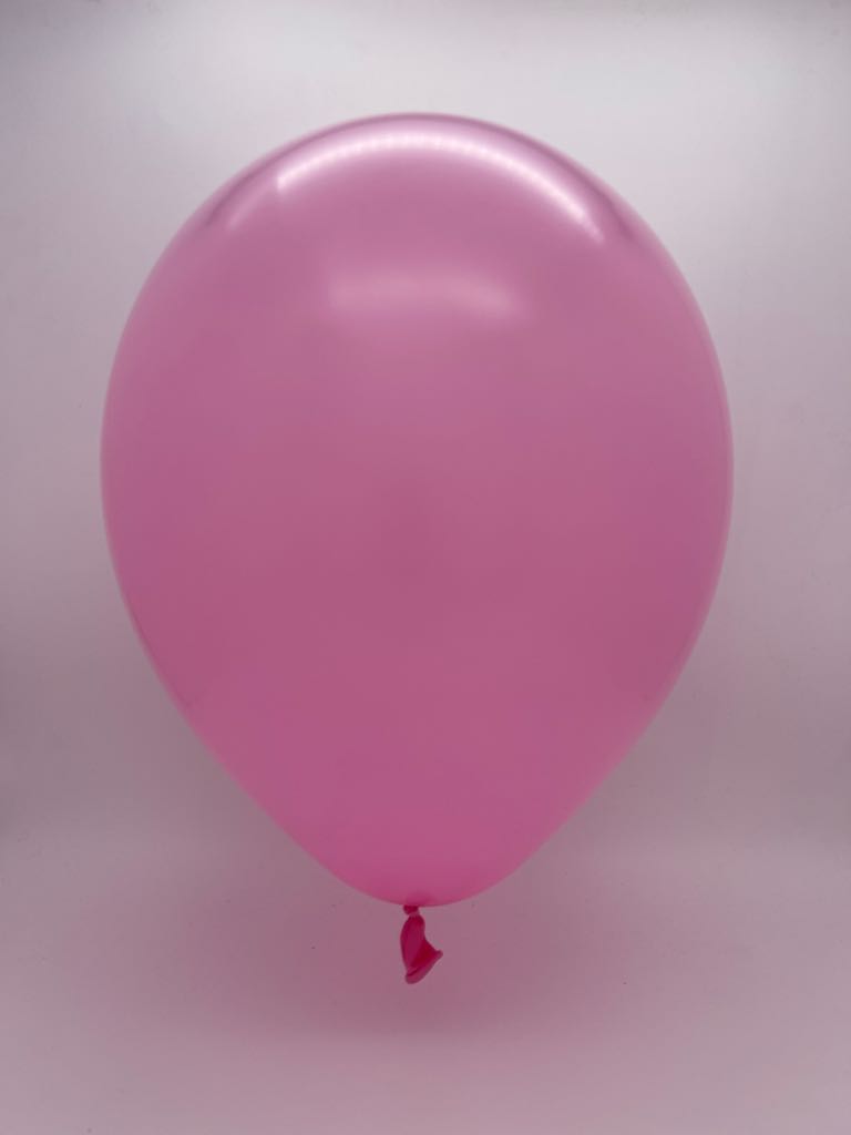 Inflated Balloon Image 160D Deco Candy Pink Decomex Modelling Latex Balloons (100 Per Bag)