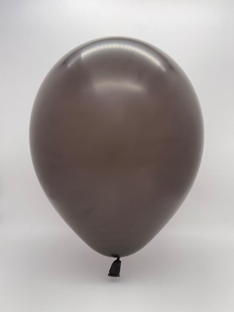 Inflated Balloon Image 260D Deco Chocolate Brown Decomex Modelling Latex Balloons (100 Per Bag)
