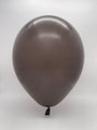 Inflated Balloon Image 9" Deco Chocolate Decomex Latex Balloons (100 Per Bag)