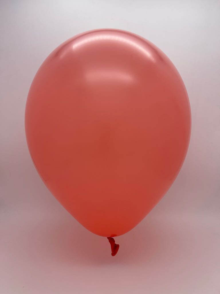 Inflated Balloon Image 9" Deco Coral Decomex Latex Balloons (100 Per Bag)