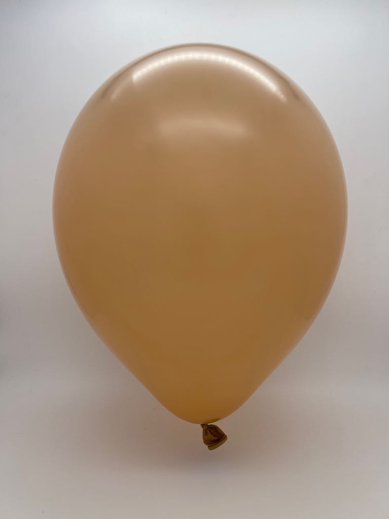 Inflated Balloon Image 160D Deco Desert Sand Decomex Modelling Latex Balloons (100 Per Bag)