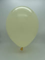 Inflated Balloon Image 18" Deco Ivory Decomex Latex Balloons (25 Per Bag)