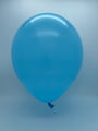 Inflated Balloon Image 6" Deco Light Blue Decomex Linking Latex Balloons (100 Per Bag)