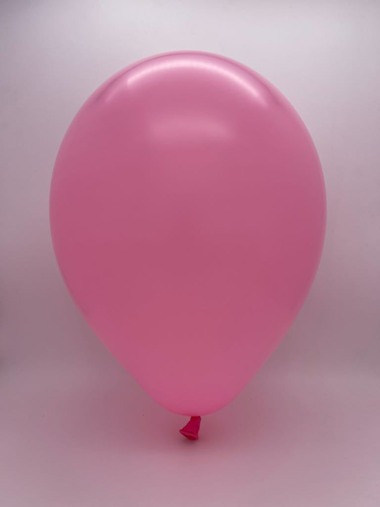 Inflated Balloon Image T160D Deco Light Pink Decomex Modelling Latex Balloons (100 Per Bag)