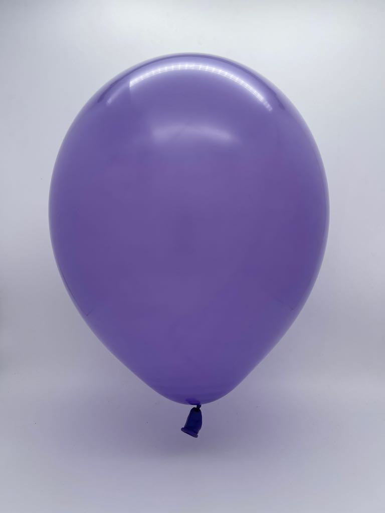 Inflated Balloon Image 5" Deco Lilac Decomex Latex Balloons (100 Per Bag)