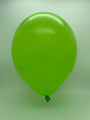 Inflated Balloon Image 160D Deco Lime Green Decomex Modelling Latex Balloons (100 Per Bag)