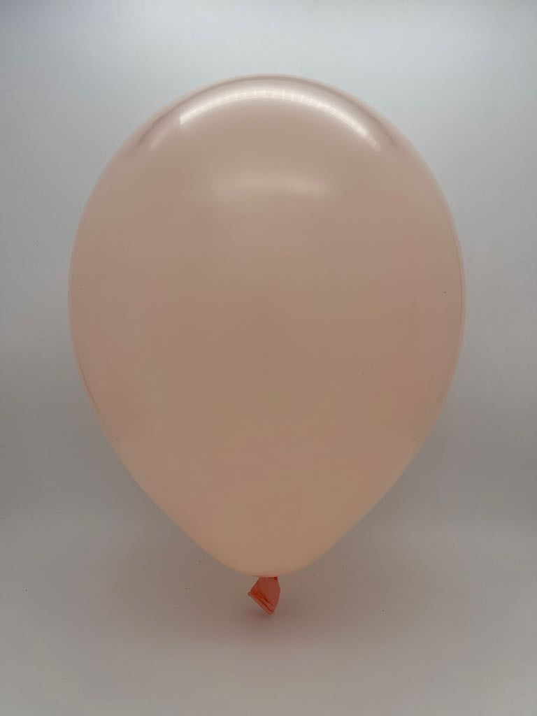 Inflated Balloon Image 360D Deco Pink Blush Decomex Modelling Latex Balloons (50 Per Bag)