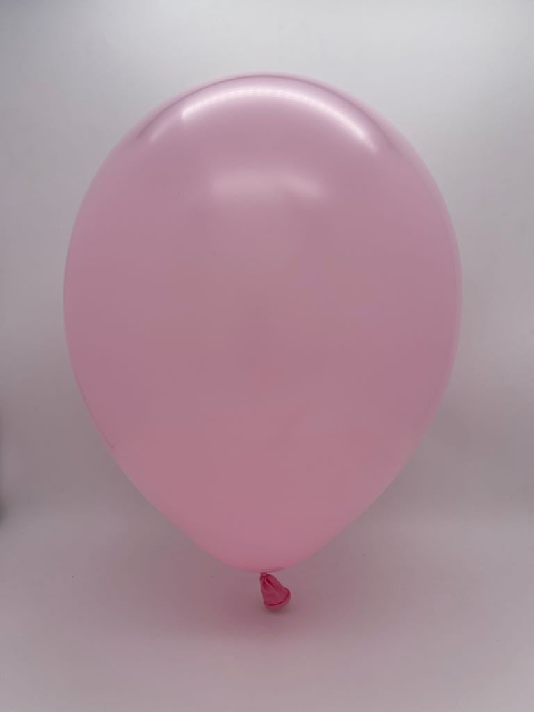 Inflated Balloon Image T160D Deco Taffy Pink Decomex Modelling Latex Balloons (100 Per Bag)